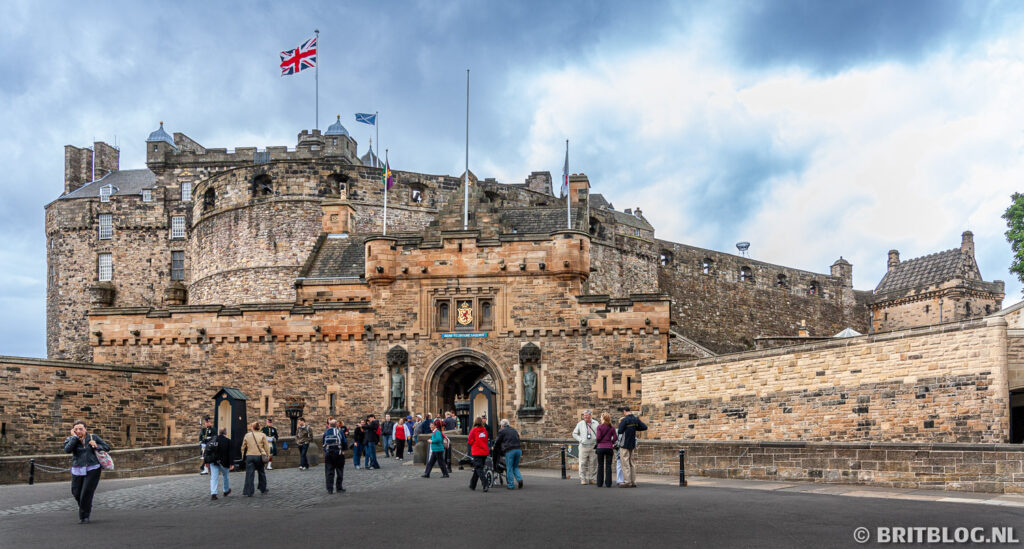 Het kasteel van Edinburgh