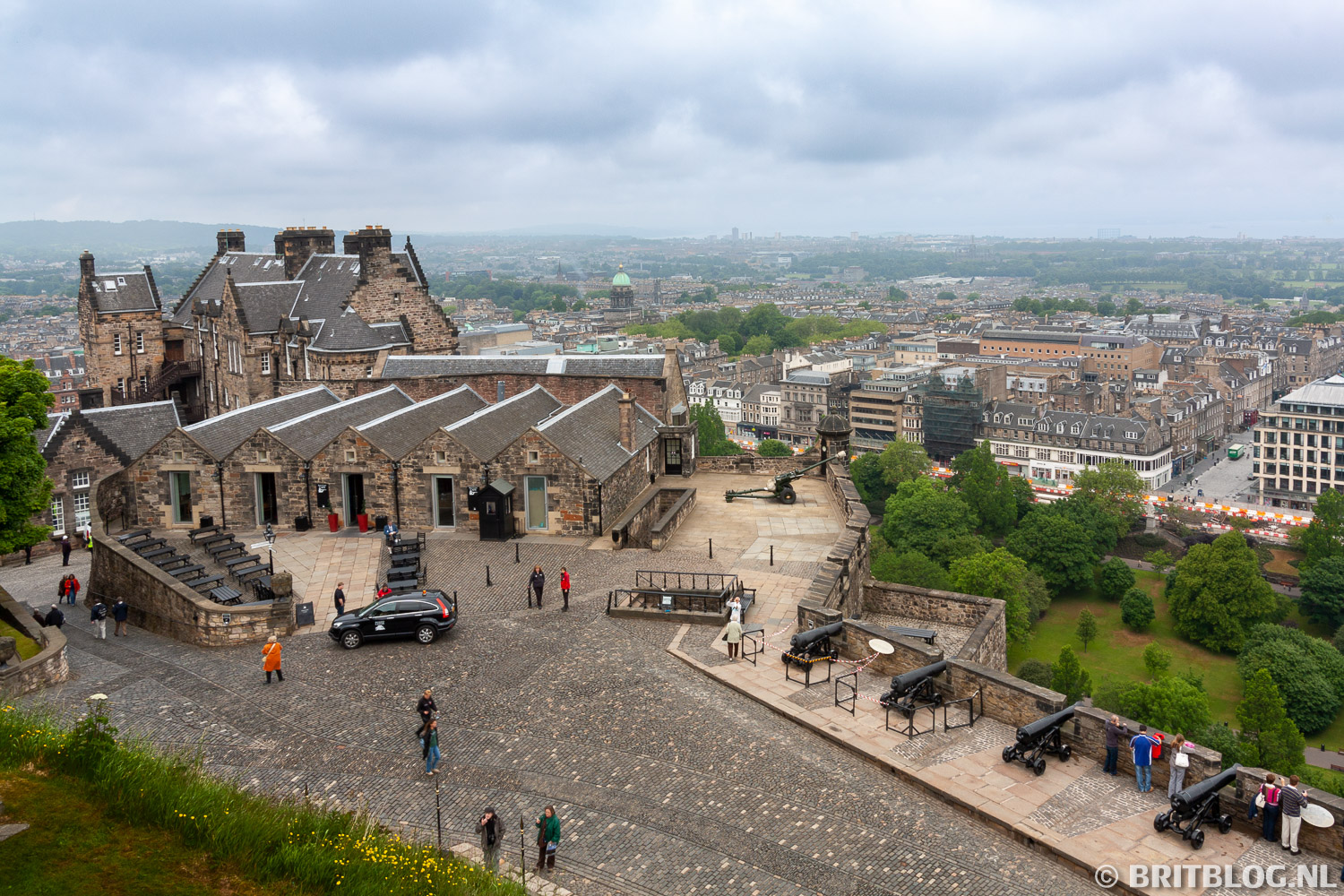 Het kasteel van Edinburgh