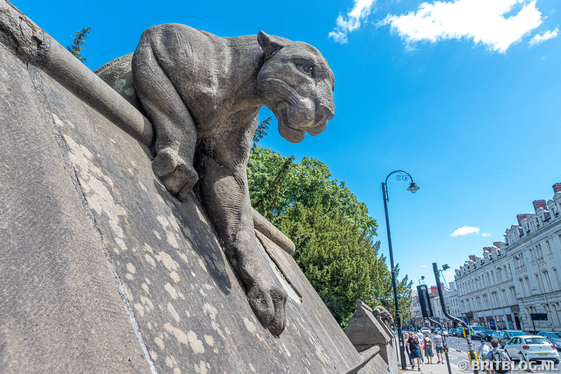 Animal Wall – Je bekeken voelen door wilde beesten in Cardiff