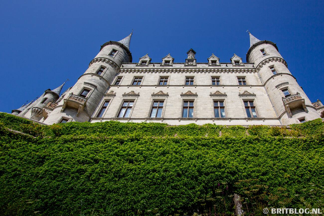 Dunrobin Castle in de Hooglanden van Schotland