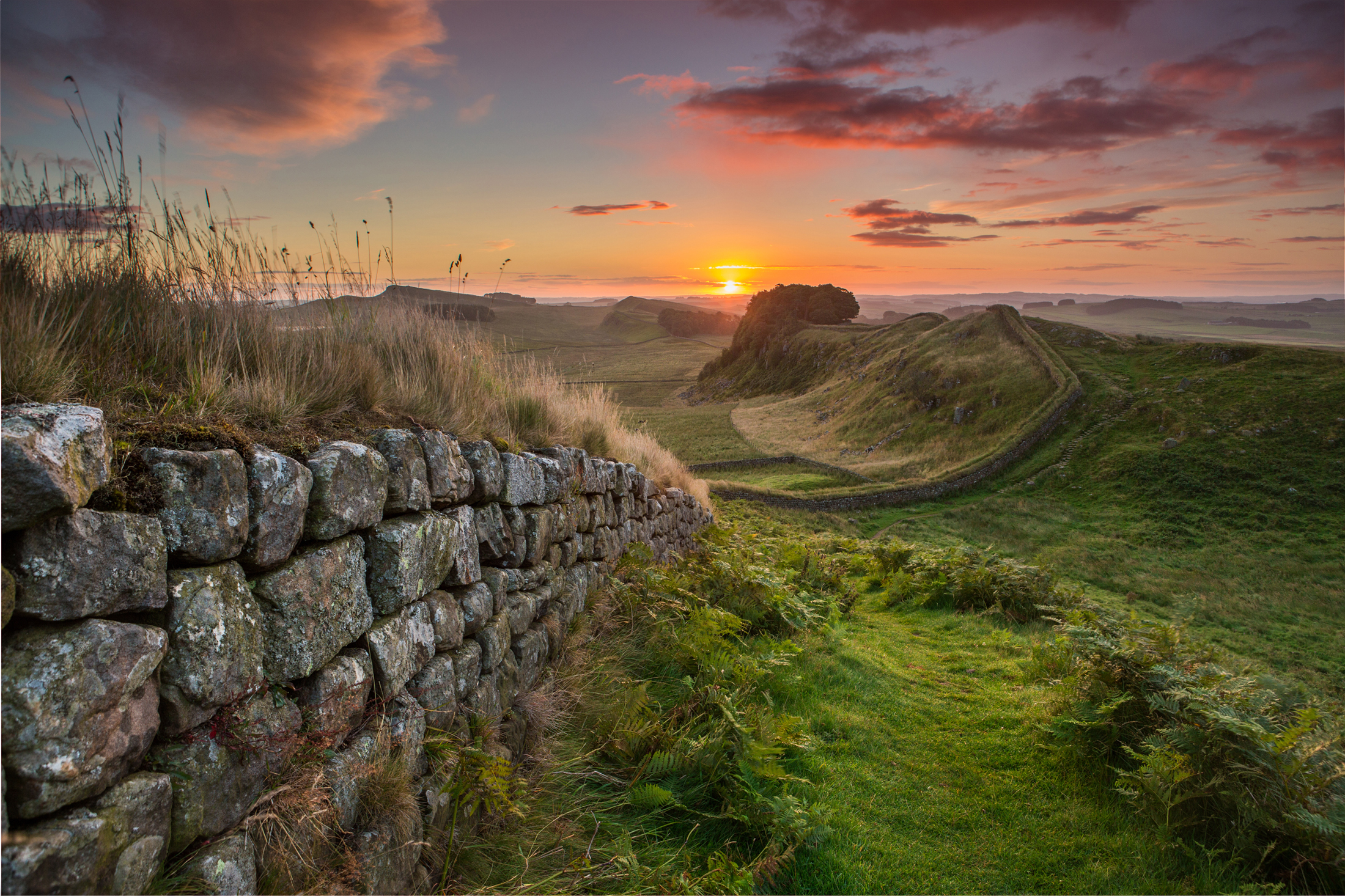 Hadrians Wall Northumberland England_Credit Thomas Heaton