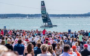25th July 2015. Portsmouth, UK. America's Cup World Series.