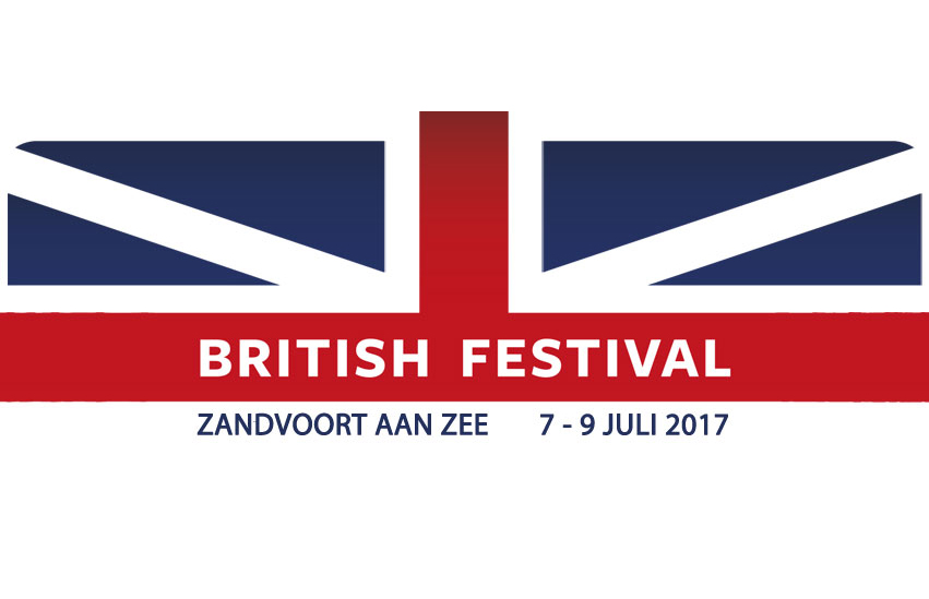 7 t/m 9 juli 2017 Zandvoort: British Festival (win actie!)