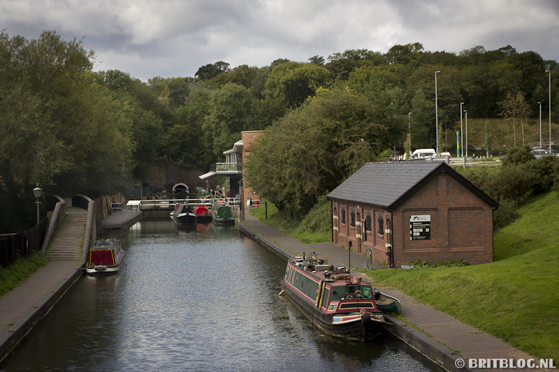 narrowboat bij Dudley Canal Trust