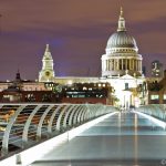 St Paul's Cathedral vanaf Millenium Bridge
