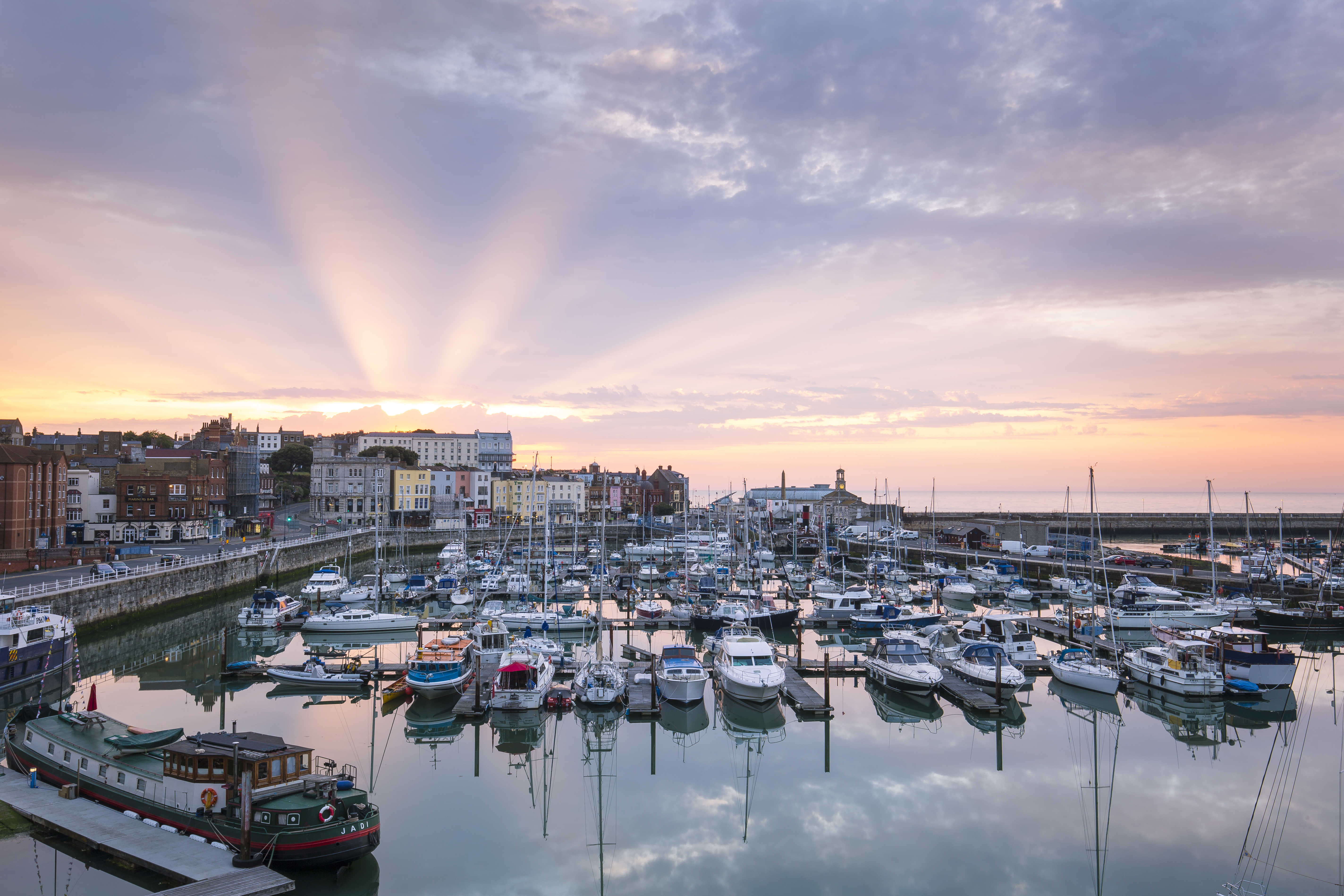 Ramsgate – de koninklijke haven van de UK