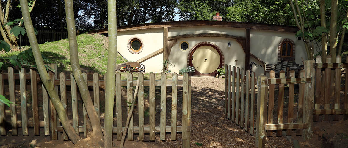 Slapen in een hobbit-verblijf in Suffolk