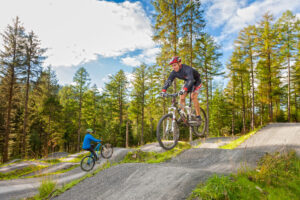 Mountain Biking Coed y Brenin Snowdonia Gwynedd