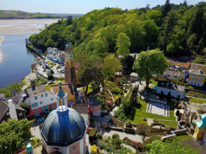 Portmeirion dome and piazza