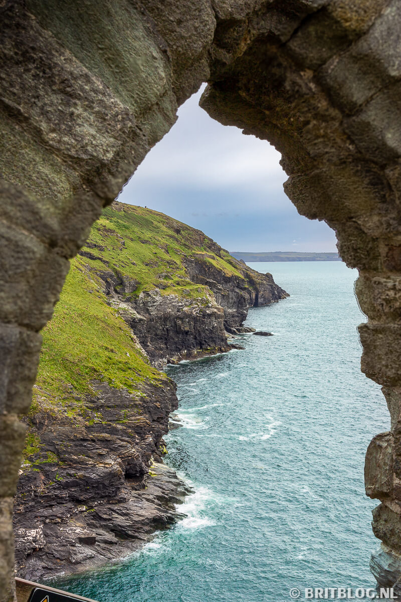 Tintagel Castle, South West Coast Path, Engeland