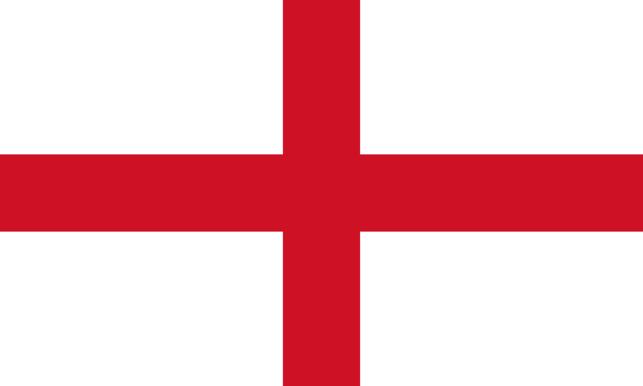De vlag van Engeland