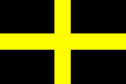Vlag van Saint David, Wales