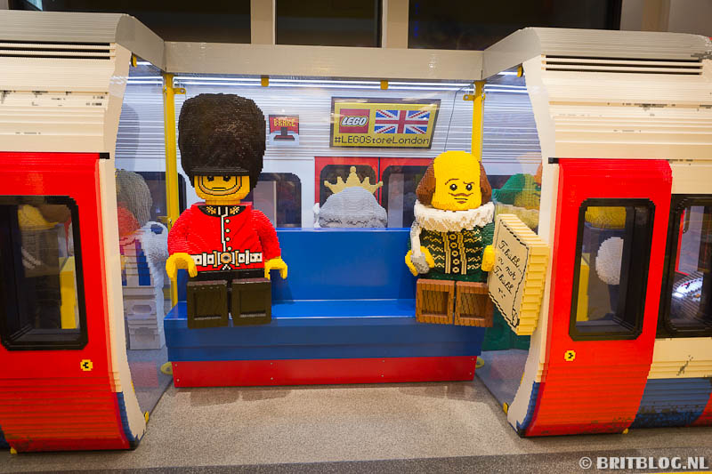 Shoppen in Londen: Lego Store, Leicester square