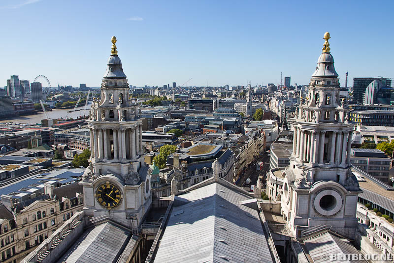 Uitzicht vanaf St Paul's kathedraal