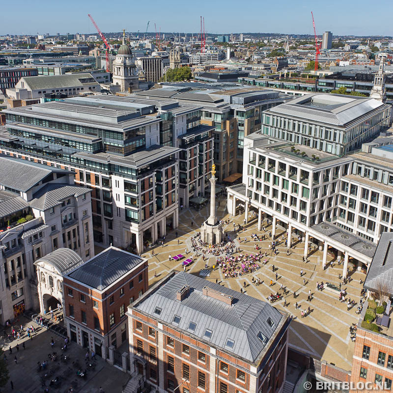 Uitzicht over Londen