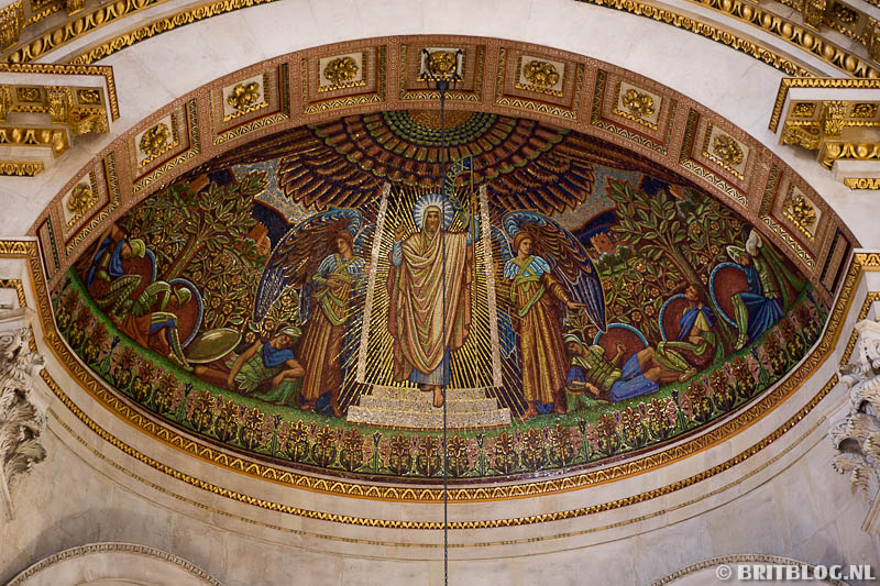 Binnenkant kathedraal Londen