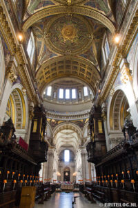 Binnenkant St Paul's Cathedral