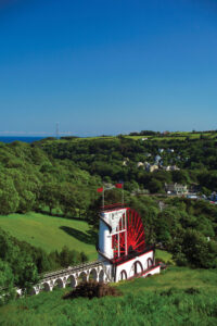 Laxey Wheel, Story of Mann - Lily