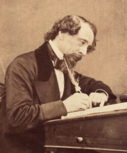 Victoriaanse schrijver Charles Dickens