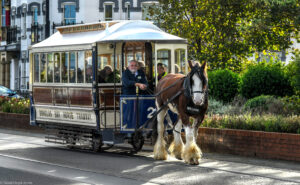 Douglas Bay Horse Tramway - paardentram Isle of Man
