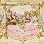 Eerste commerciële kerstkaart door John Callcott Horsley