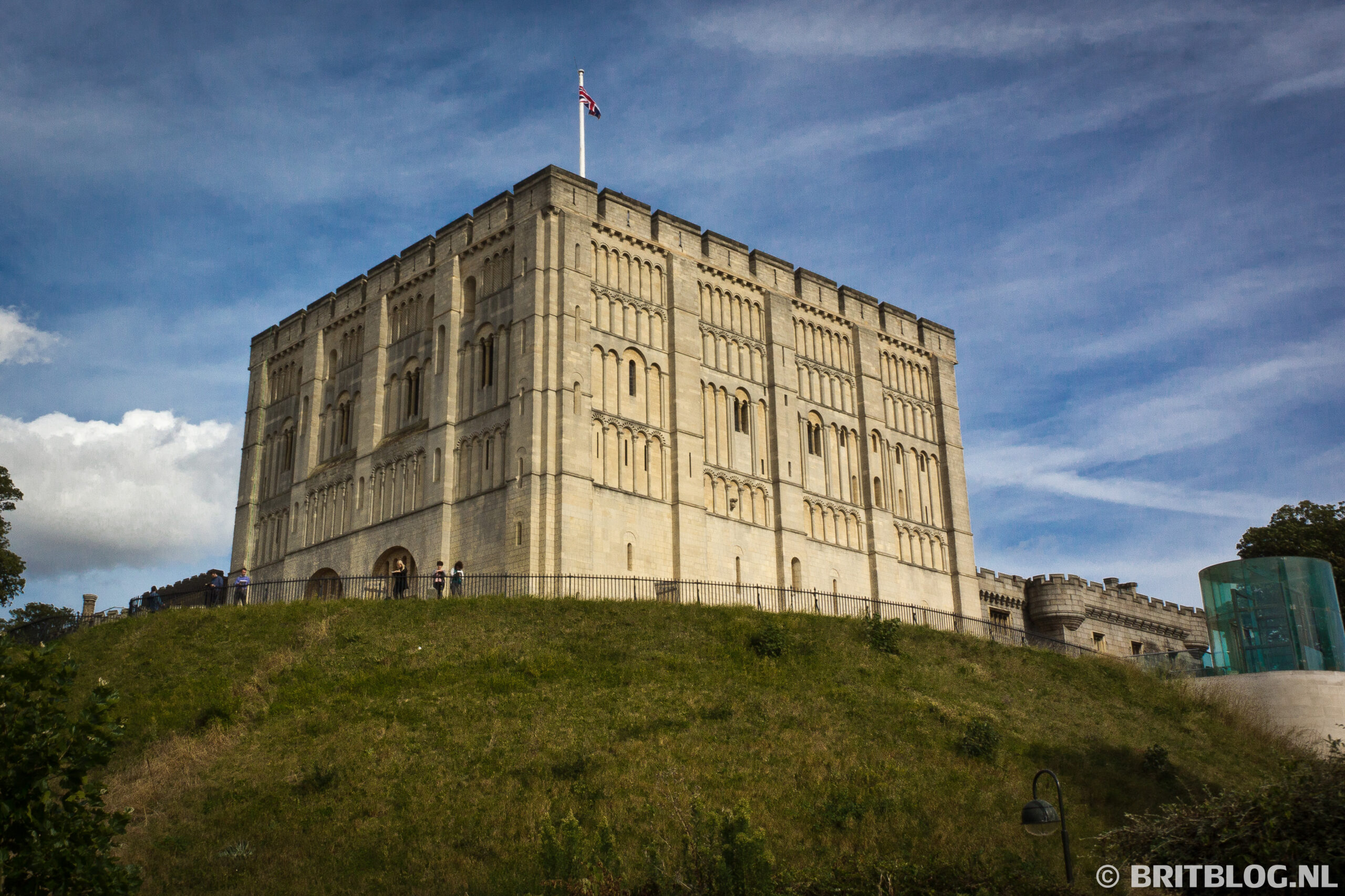 Norwich Castle: van koninklijk paleis naar gevangenis en museum