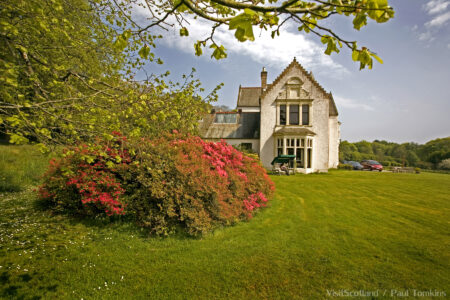 Achamore house & gardens on the isle of Gigha.