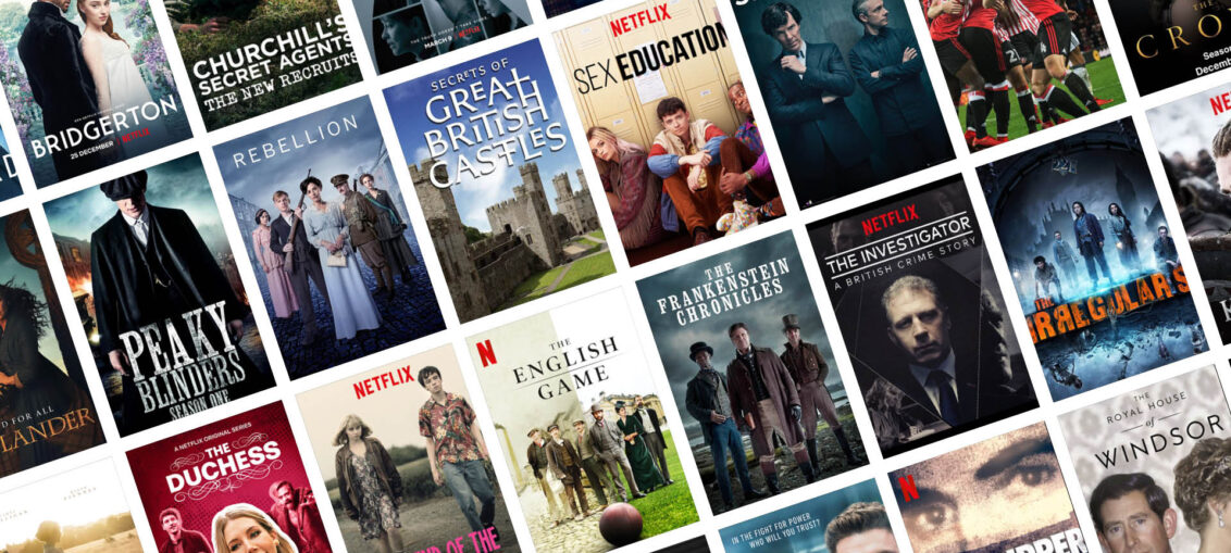 De bingewatch-lijst van Netflix voor iedere anglofiel