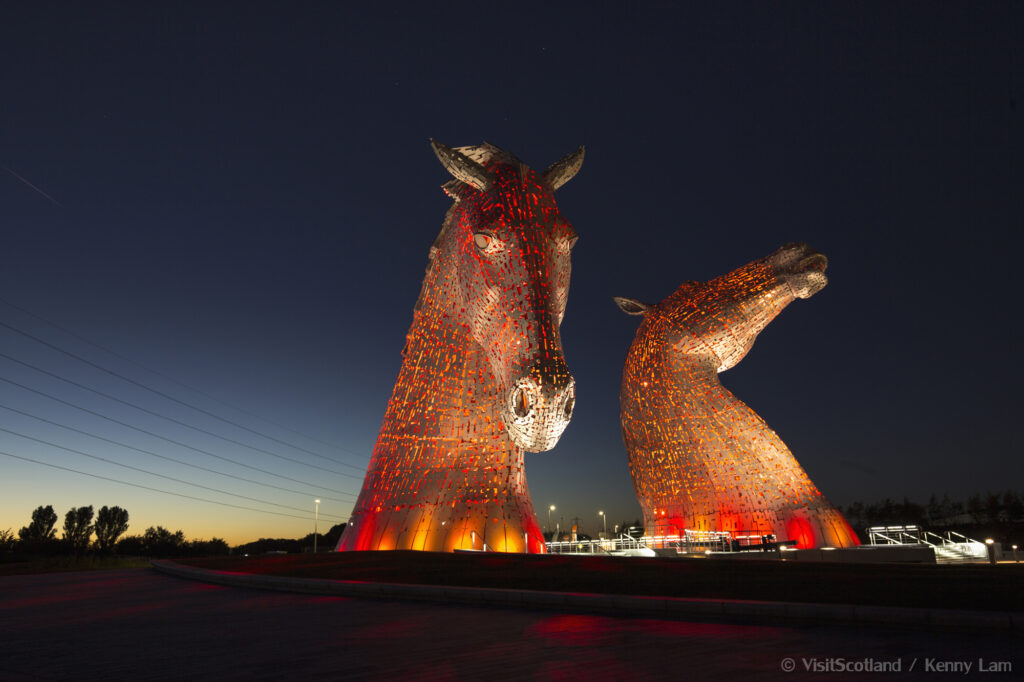The Helix, Home of the Kelpies. Scotland