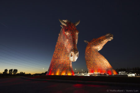 The Helix, Home of the Kelpies. Scotland