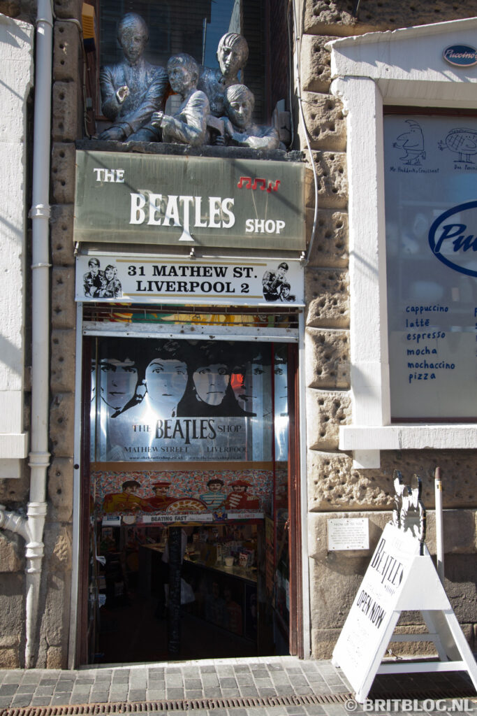 The Beatles shop, Liverpool engeland