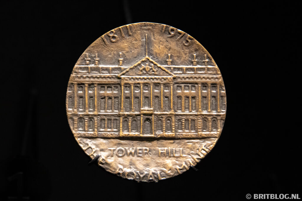 Laatste Tower Hill Londen munt