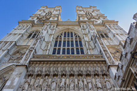 Ingang Westminster Abbey, Londen