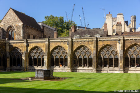 Het klooster van de abdij van Westminster 