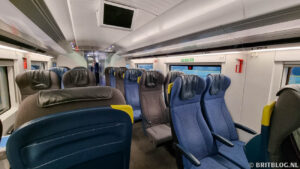 Eurostar trein binnenkant