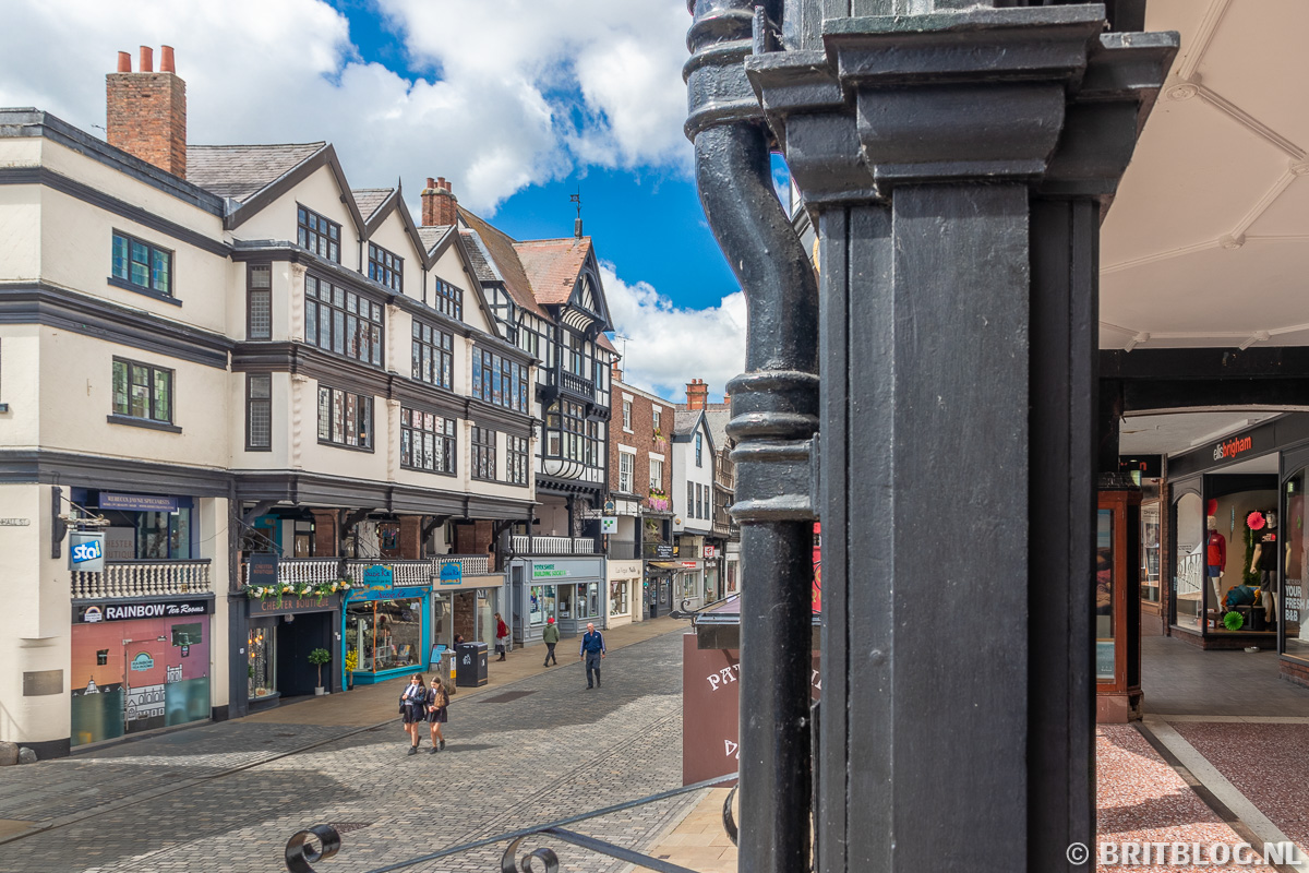 Chester wandelroute: Bridge Street