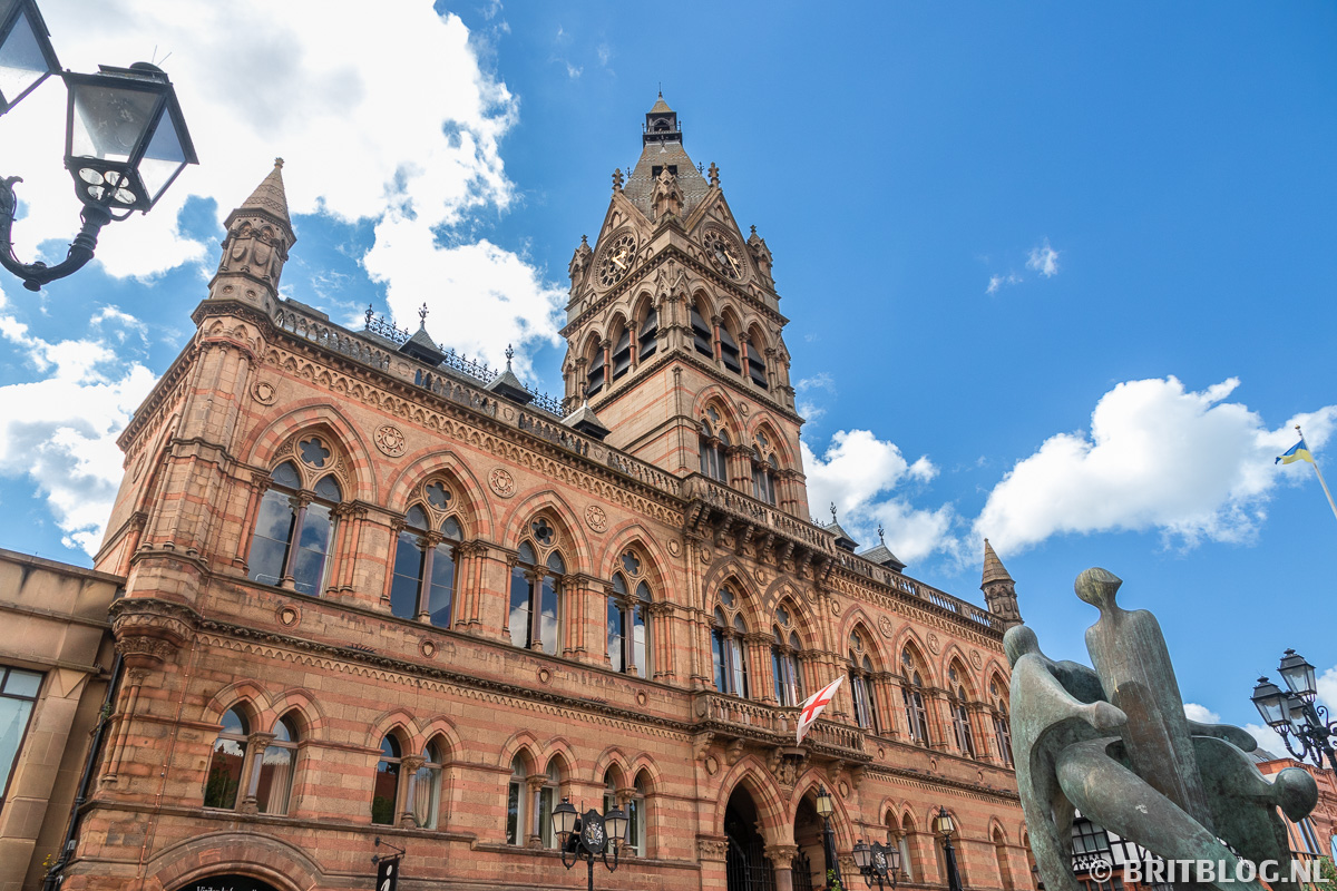 Start Chester wandelroute: Town Hall