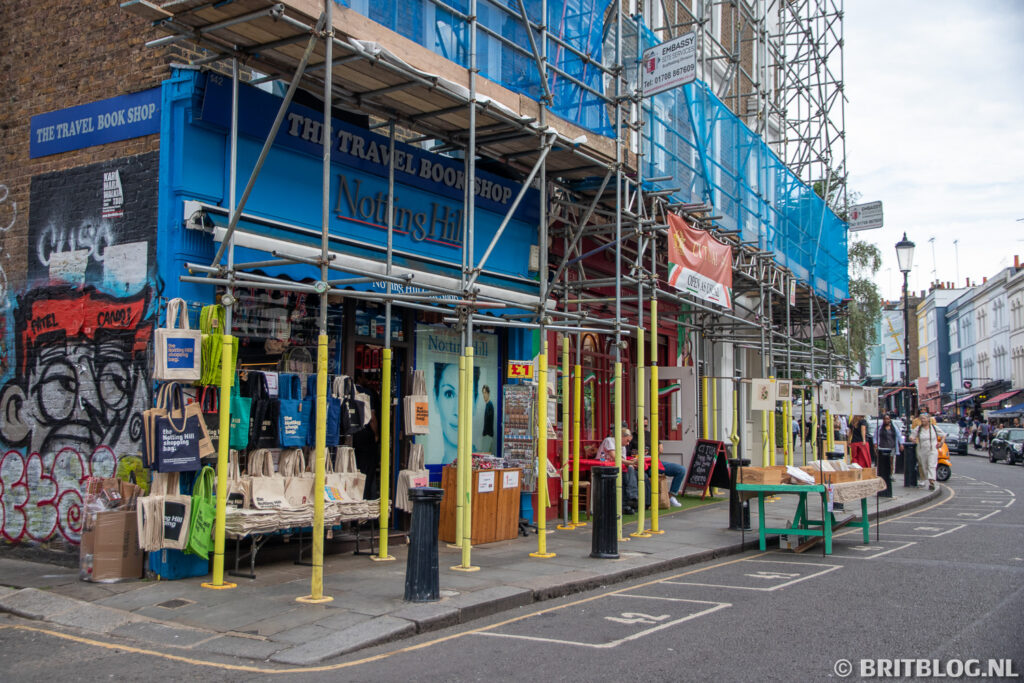 The Travel Book shop, Notting Hill, Londen