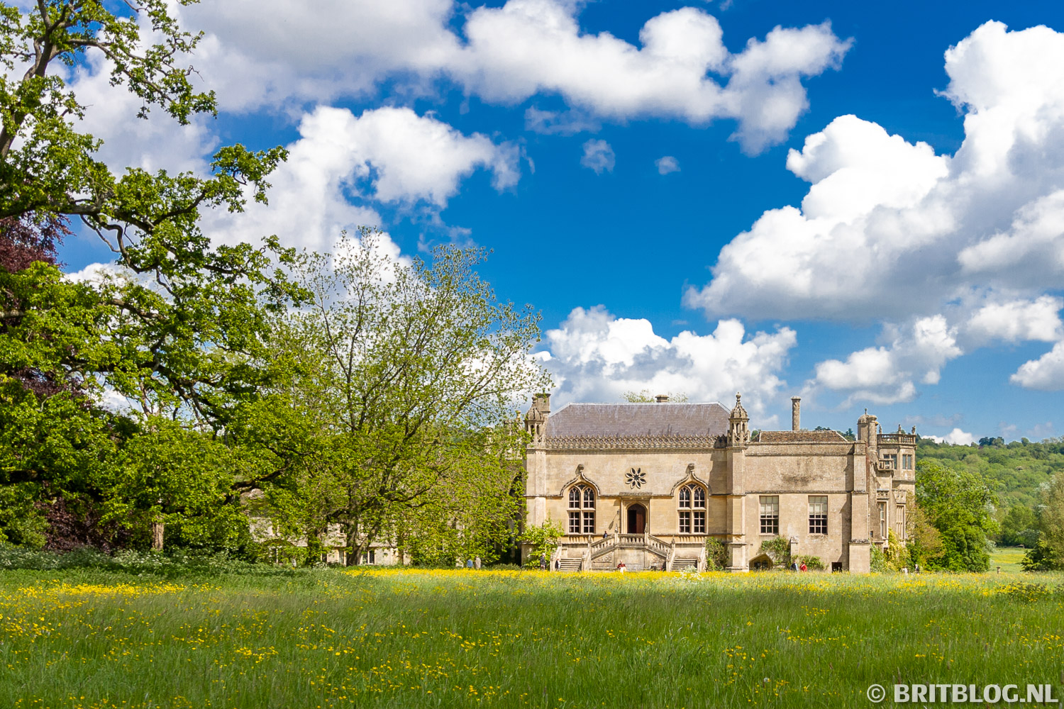Lacock Abbey, Wiltshire, Cotswolds, Engeland