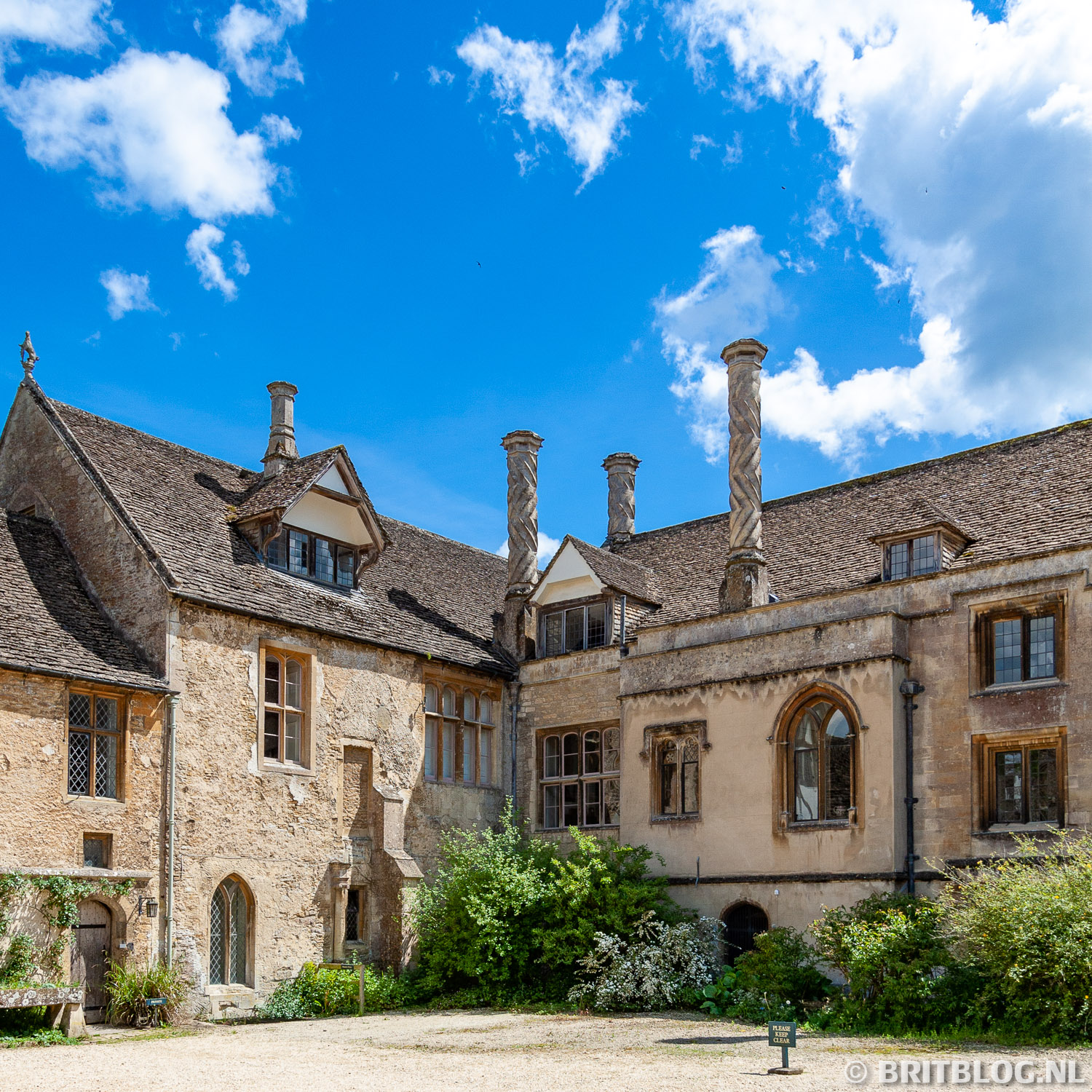 Lacock Abbey, Wiltshire, Cotswolds, Engeland
