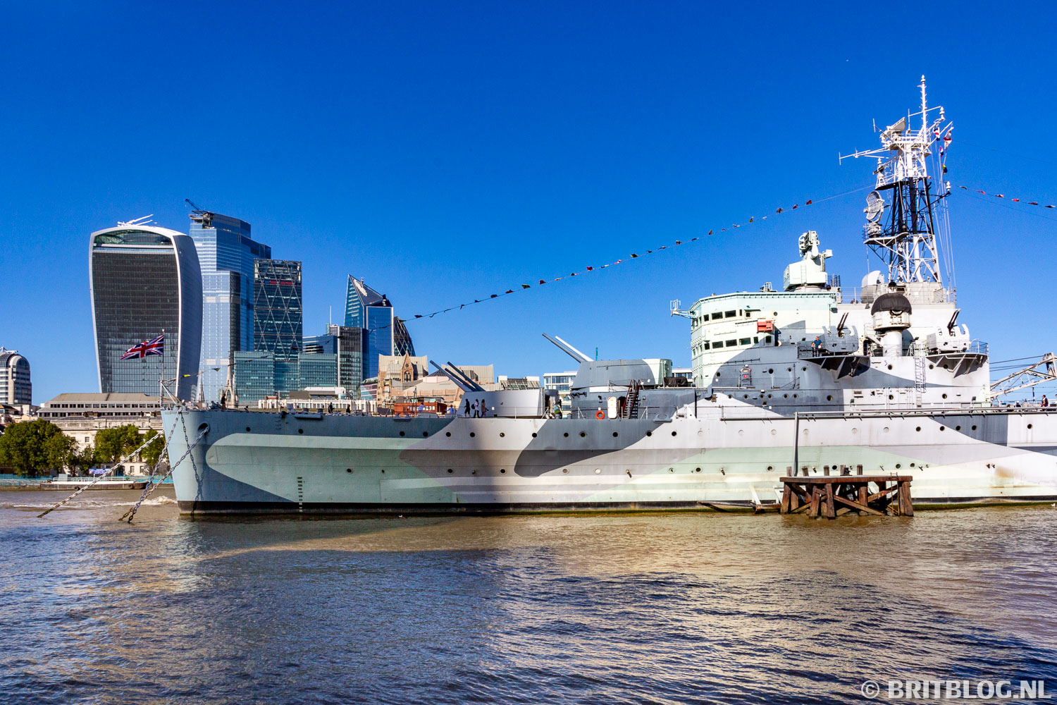 HMS Belfast: Een historisch oorlogsschip in hartje Londen