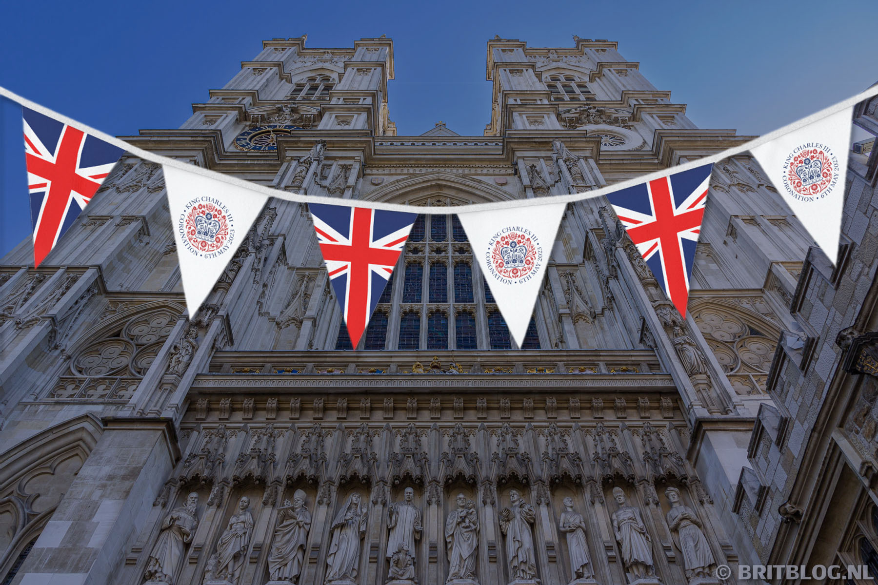 De Britse kroning van Charles III zal plaatsvinden in Westminster Abbey