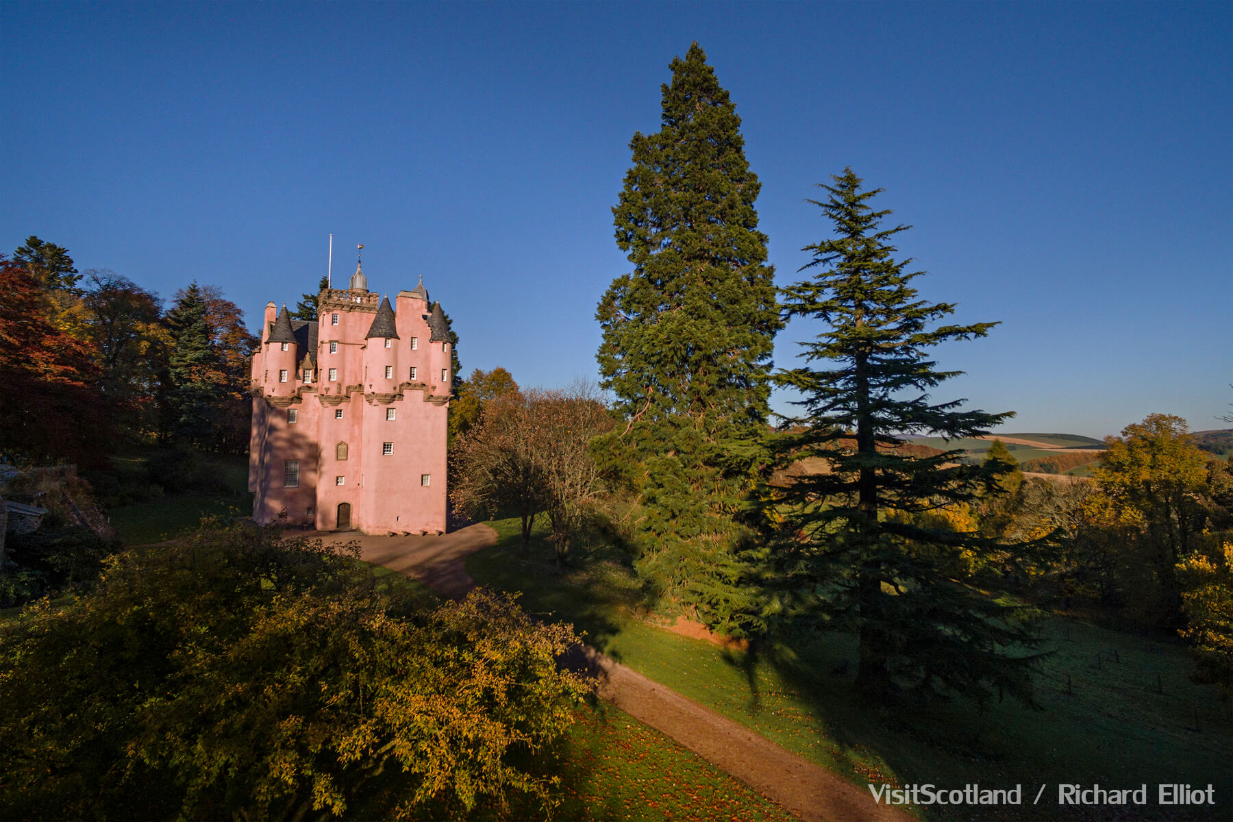 Craigievar Castle, het roze kasteel in Schotland