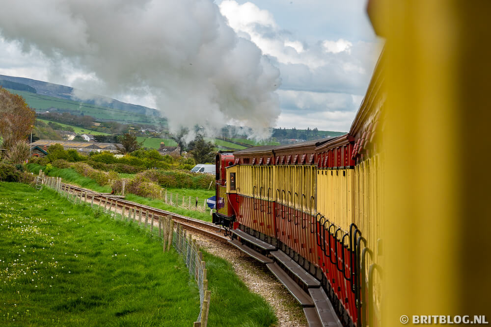 Isle of Man Steam Railway, Isle of Man met openbaar vervoer