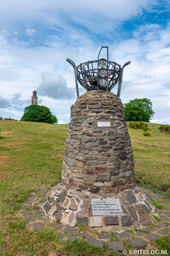 Monument to the Scottish Parliament