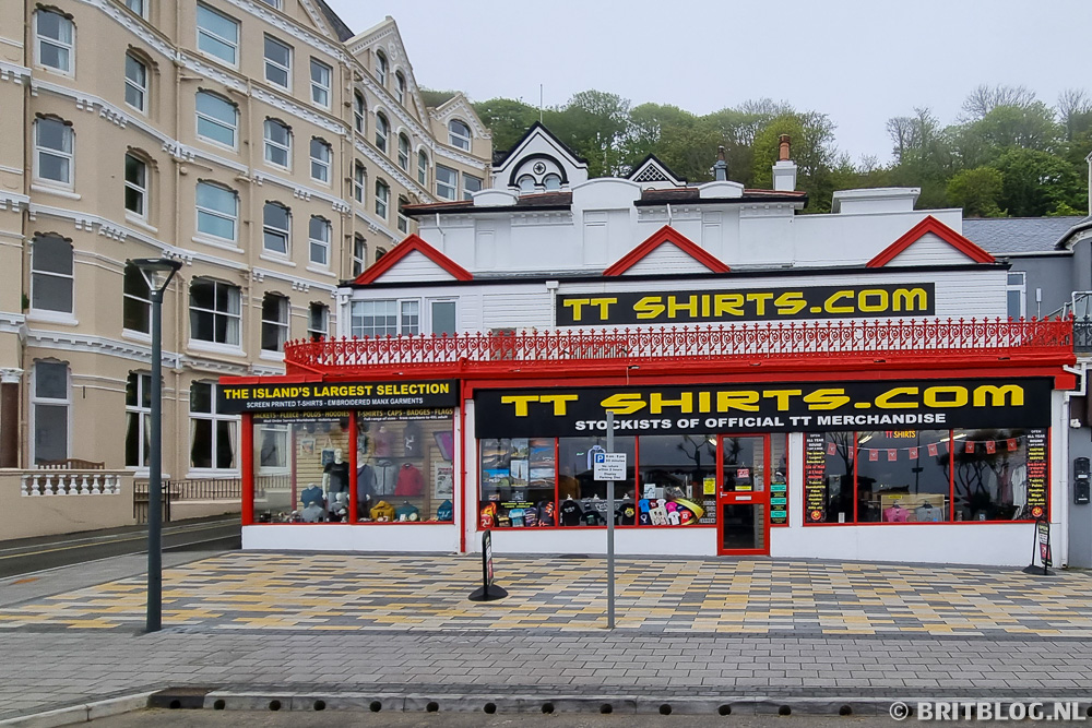 TT winkel in Douglas, Isle of Man