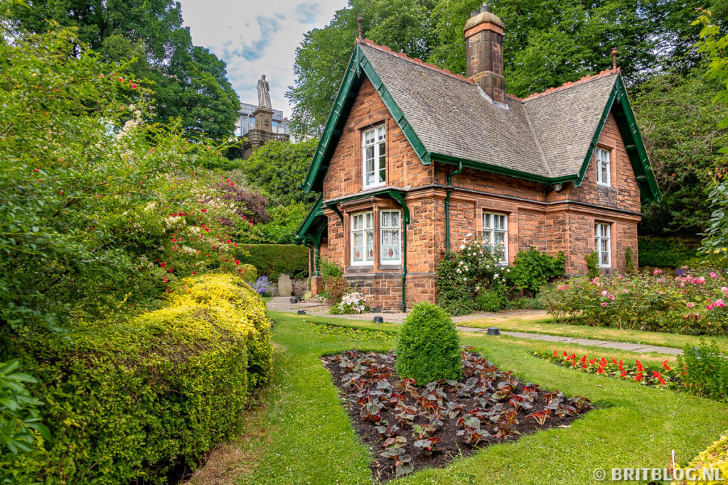 Princes Street Gardens Gardener's cottage, Edinburgh
