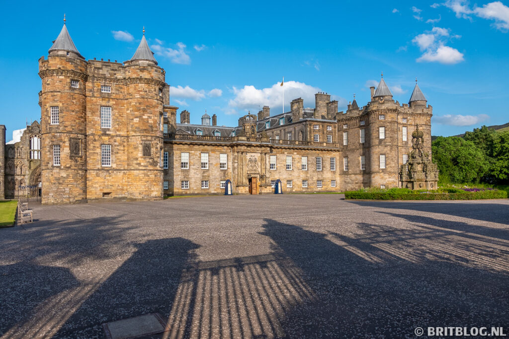 Palace of Holyroodhouse in Edinburgh: een koninklijk paleis in Schotland