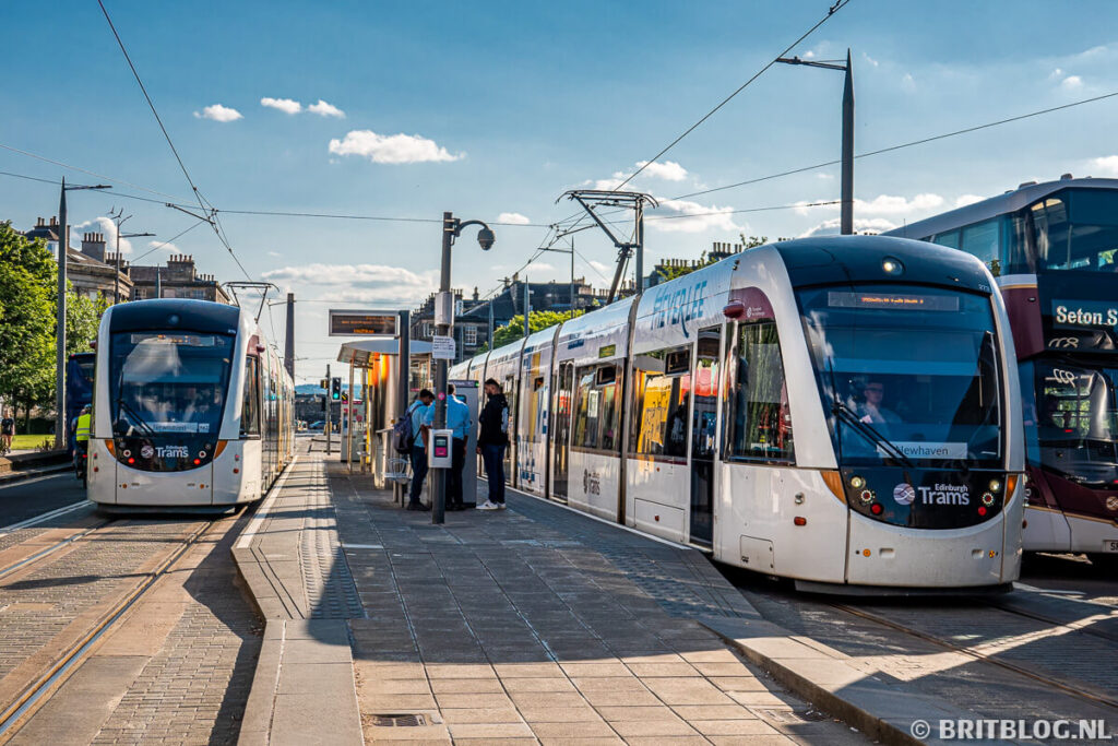 Openbaar vervoer: Trams in Edinburgh