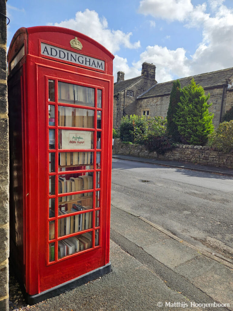 Startpunt Wandeling Yorkshire Dales Addingham